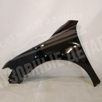Крыло ЛЕВОЕ Toyota Camry V40 без отв 202 Black Черный металлик