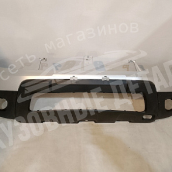 Бампер передний Renault Duster ЛЮКС D69 Gris Platine