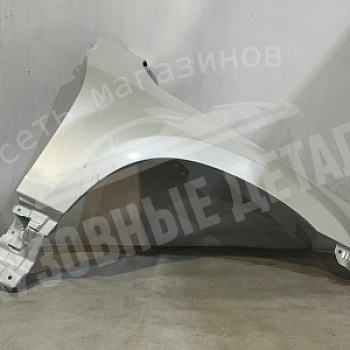 Крыло ПРАВОЕ Suzuki Grand Vitara (2006>) без отв Z7T Pearl White Белый перламутр