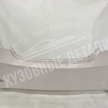 Бампер задний Hyundai Solaris (15) M2B Mystic Beige Бежевый