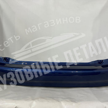 Бампер задний Chevrolet Lanos 520Q Prestige Blue Синий металлик