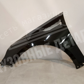 Крыло Kia Optima 16-18 ЛЕВОЕ ABP Aurora black pearl чёрный ОРИГИНАЛ