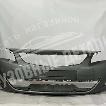 Бампер передний Opel Astra J дорест GAL Technical Grey