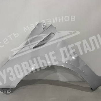 Крыло Kia Rio ЛЕВОЕ RHM Sleek Silver Серебристый