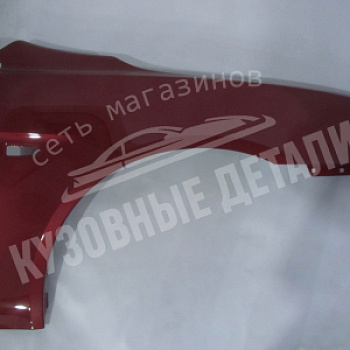 Крыло ПРАВОЕ Mitsubishi Lancer (10) Р26 Orient Red Красный