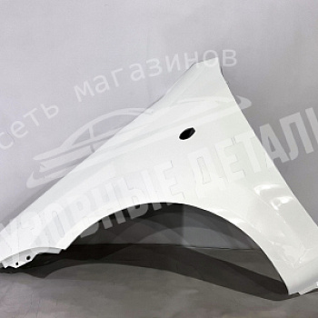 Крыло ЛЕВОЕ Chevrolet Lacetti HB 11U Galaxy White, Casa white Белы